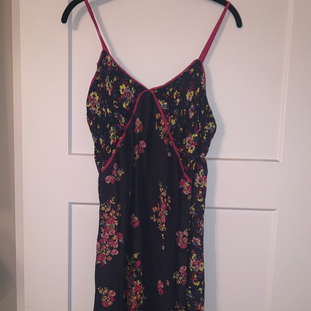 NWOT Navy Floral Dress